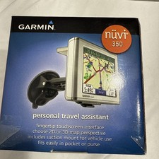 Garmin nüvi Bundle 350 montabile su auto NUOVO SCATOLA APERTA