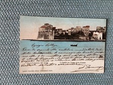 Castellammare del Golfo Trapani Castello sul mare vg. 1908