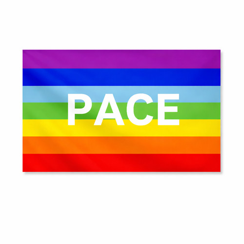 Bandiera della pace - , arcobaleno