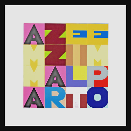 Alighiero boetti litografia - litografia, cm