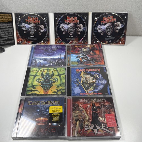 Lot iron maiden cd albums - lot, of