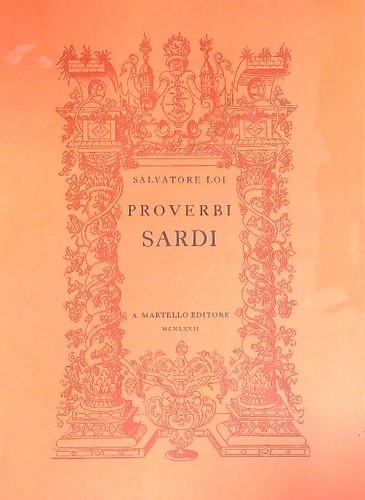 Proverbi sardi loi - sardi,