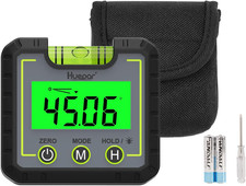 Inclinometro Digitale,  Mini Angle Finder Digitale Goniometro Elettronico Con Ba