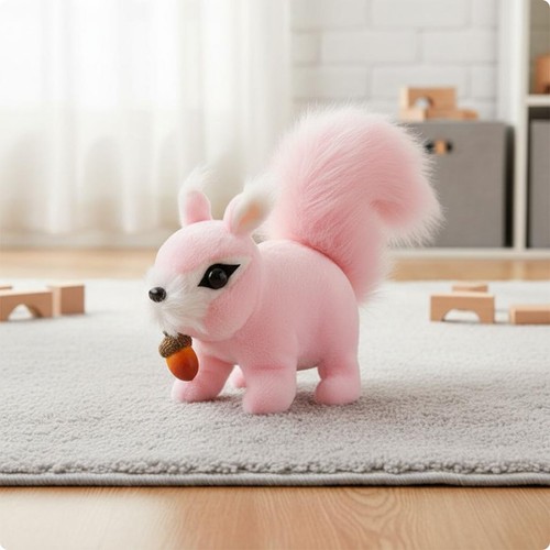 Scoiattolo peluche interattivo - scoiattolo,