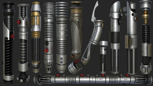 Star wars lightsaber - star,