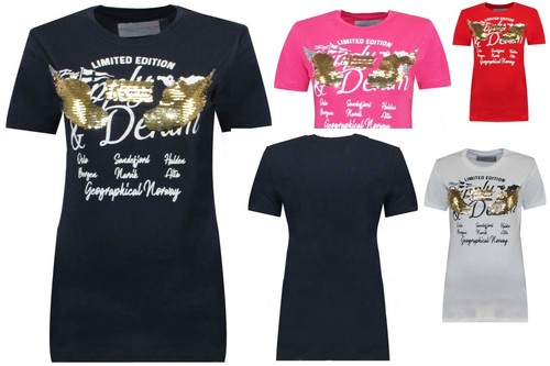 Donna shirt geographical - donna, t-shirt