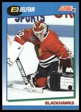 1991-92 Score Canadian English #510 Ed Belfour