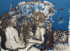 Enrico Baj Litografia dal