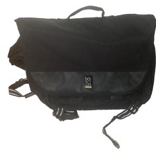 Borsa messenger nera Chrome