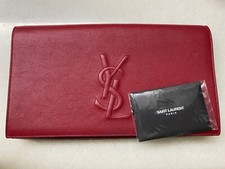 AUTH YVES SAINT LAURENT RED