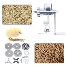 Manual Pet Feed Pellet Making