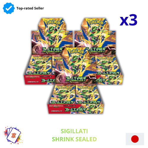 Pokemon box storm emerald - x3,