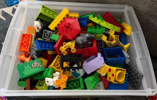 Lego duplo grande lotto - lotto, misto