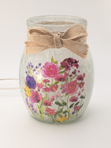 Vaso vetro illuminato stony - in,