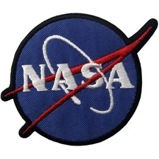 Toppa ricamata nasa logo - ricamata,