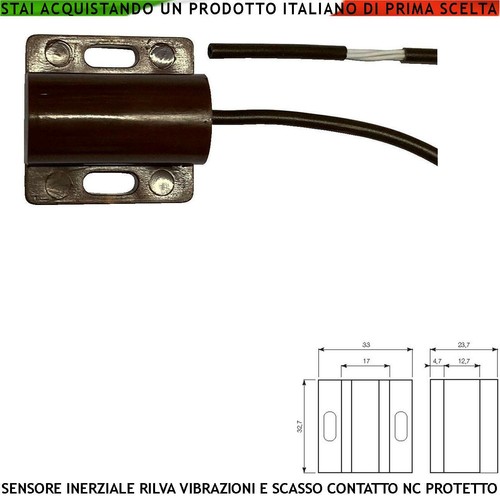 Rilevatore inerziale contatto - rilevatore,