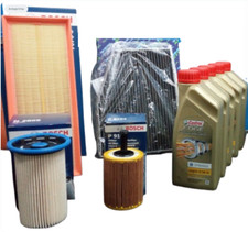 KIT TAGLIANDO 4 FILTRI BOSCH 5 LITRI CASTROL 5W30 VW TIGUAN 2.0 TDI 140 CV CBAB