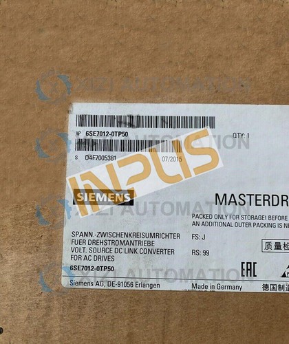 6se7 012 0tp50 nuovo - nuovo, siemens