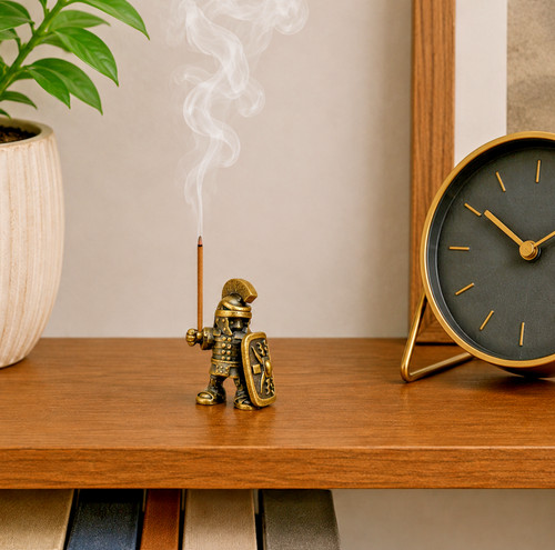 Brass roman soldier army - brass,