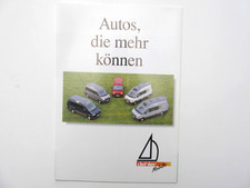 Brochure depliant VW T4 DEHLER MOBILE Maxivan Profi Optima 4.7 5.1.4 ed 5/1993