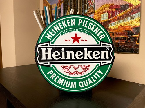 Insegna luminosa led heineken - insegna,
