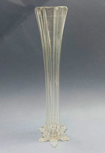 Antico vaso monofiore vetro - vaso, in