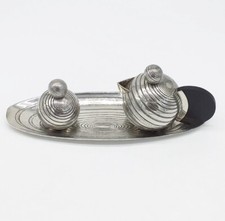 Set Peltro - Vassoio, Teiera e