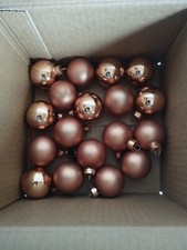 18 palline in vetro soffiato
