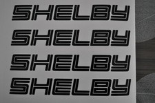 4 STICKERS  FORD MUSTANG