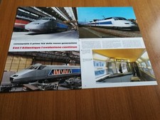 1988 NUOVO MOTRICE TGV ATLANTIQUE CARATTERISTICHE PRESENTAZIONE TRENO AV