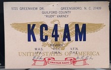 1981 RADIO CARD CB HAM QSL