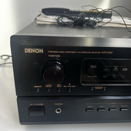 Denon avr 3300 - avr, channel