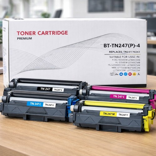 Pack toners compatibles - 4,