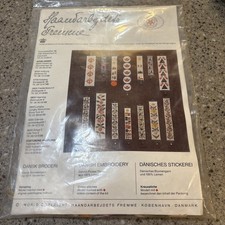 NUOVO Haandarbejdets Fremme danese "HOLY 3 KINGS" MINI BELL PULL kit punto croce