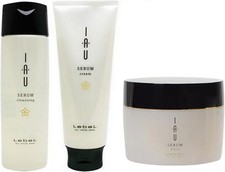 LebeL IAU SERUM Detergente 200ml Crema 200ml Maschera 170 Set LEBEL