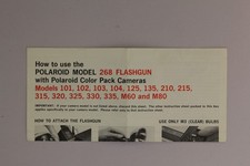 Polaroid 268 Flashgun