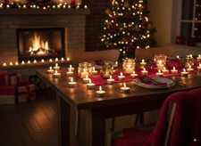 Set 50 candele tealight in PVC