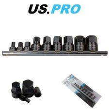 US PRO Tools 9pz 1/4" 3/8" Dr