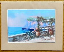 Acquerello originale firmato