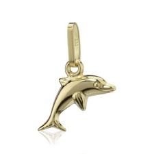 Collana ciondolo delfino oro