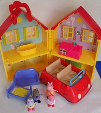 Peppa Pig Deluxe House w/ 4