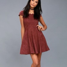 Lulus Vegan Pelle Skater Mini