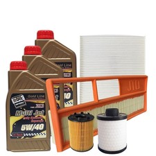 Kit Tagliando Fiat Panda 1.3 D Multijet Fiat 500 1.3 MJT IMP. PURFLUX Olio 5W40