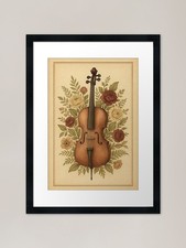 Quadro Vintage Violoncello con