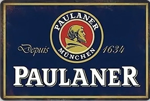 Insegna paulaner birra munchen - insegna,