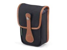 Billingham Tasca AVEA05 Tela Nero/Bordi Cuoio marrone chiaro + finiture ottone