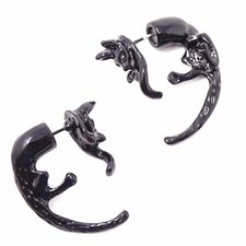 2x orecchini GATTO BENGALA