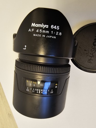 Mamiya 645 phase one obiettivo - mamiya,