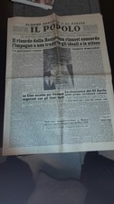giornali d'epoca - IL POPOLO 24 APRILE 1955 -SPECIALE RESISTENZA