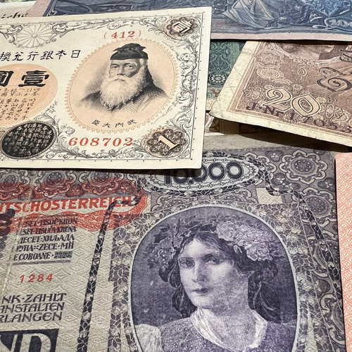 110 anni banconote - anni, casuali